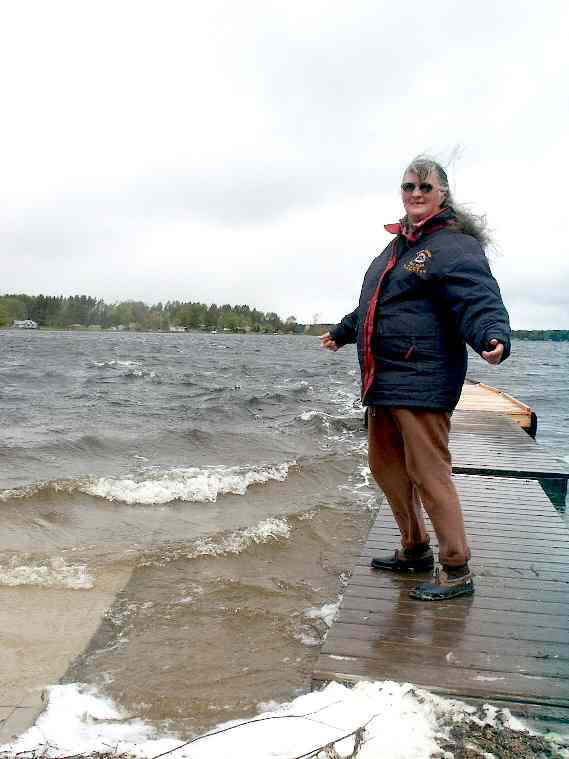 Photo: Paulette Rides the Dock
File: JPEG 35 kB