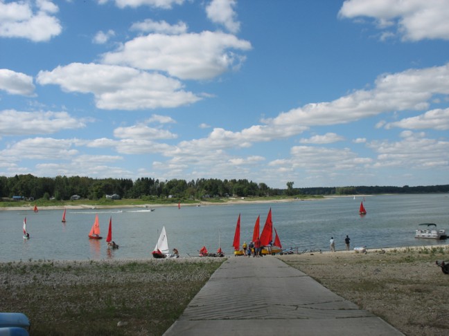 Photo: It's a Long, Long Way Down the Launch Ramp This Time of Year!
Photographer: Janet Steel