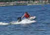 Photo: Jim Clubine Zipping About in his Inflatable
Photographer: John McCulloch