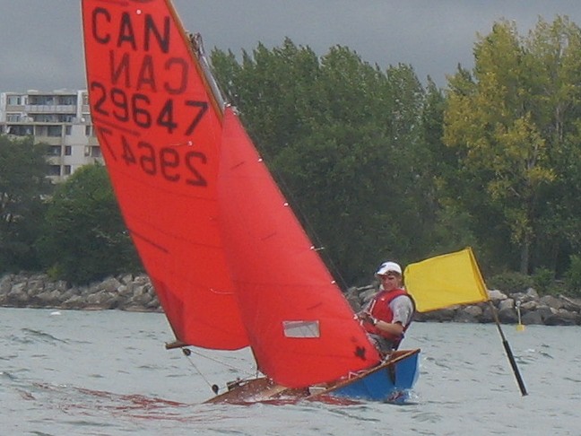 Photo: Mat Rounds the Leeward Mark