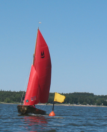 Photo: John Coaxes Lil' Twister Round the Windward Mark
Photographer: Peter Kaiser