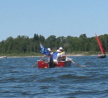 Photo: The Race Committee Had Trouble with Charger's Motor and Had to Row
Photographer: Peter Kaiser