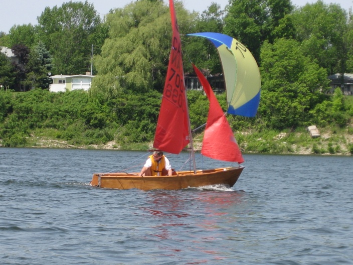 Photo: Don Leads the Parade to the Leeward Mark for the Third Time