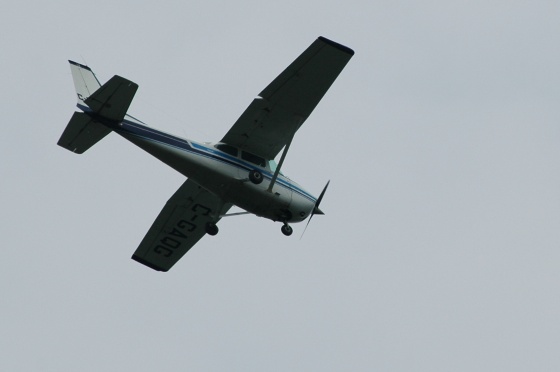 Photo: There Were Lots of Planes Flying Overhead