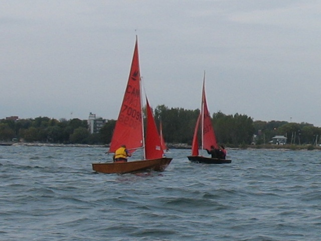 Photo: Don and Terry Approaching the Finish Line