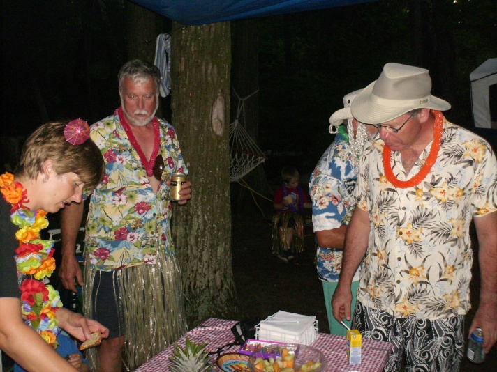 Photo: Marika, Don and Richard