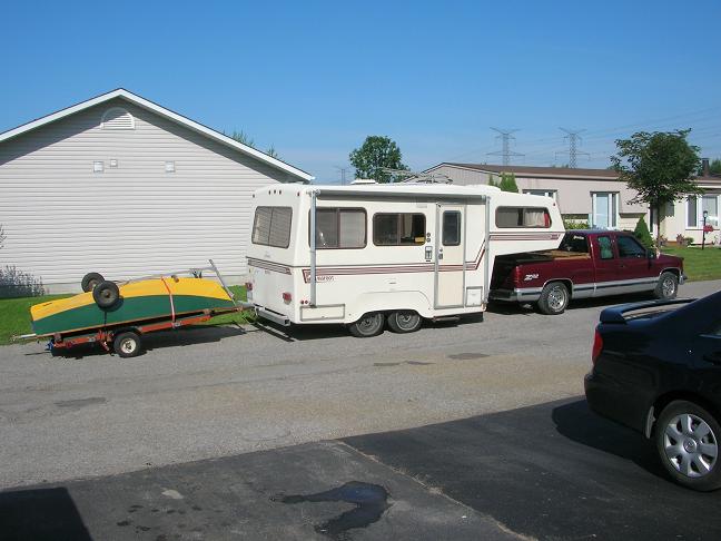 Photo: The Bigfoot Convoy Sets Out for Killbear