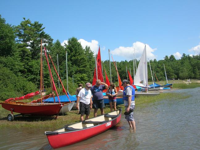 Photo: Well it's Red, but Where are the Sails?