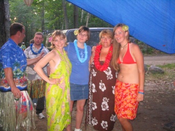 Photo: Wendy, Robyn, Heather, and Kayley