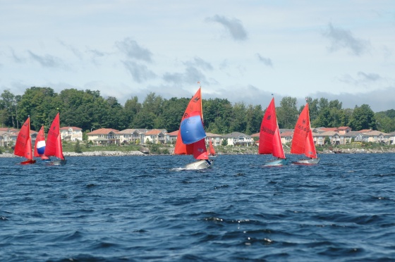 Photo: Reaching to the Leeward Mark