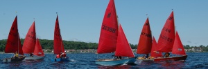 Photo: A Close Start, with Many Skippers Opting for Port Tack