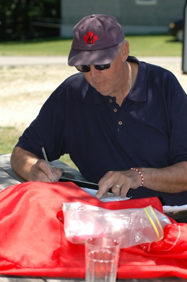 Photo: Paul Calculates the Results