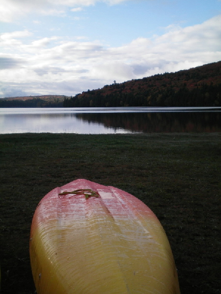 Photo: Kayak at Rock Lake