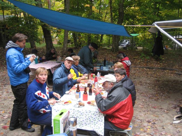 Photo: Enjoying Dinner