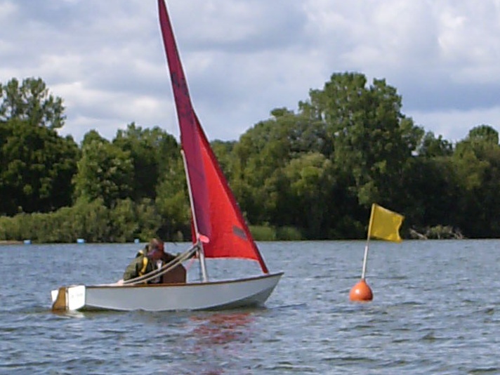 Photo: Downwind in the Mini Race