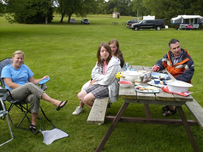 Photo: Shelley, Emma, Natalie and Ian