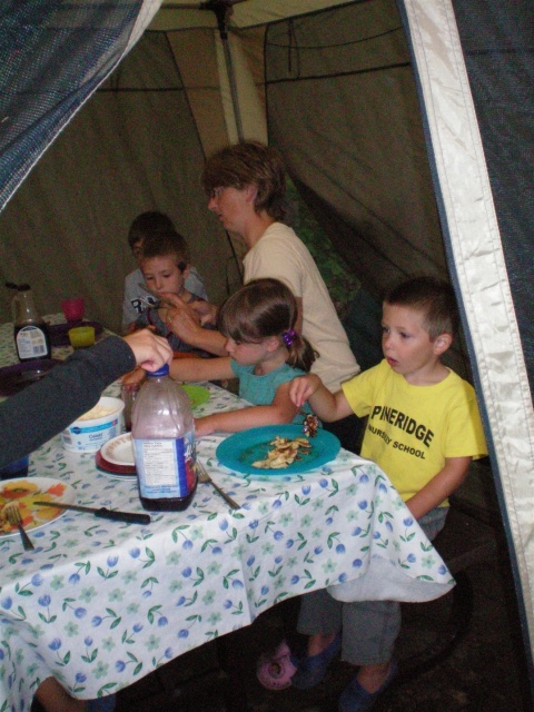 Photo: The Beaumont Clan Dominted one Side of the Table