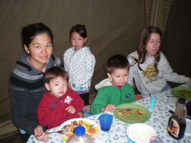 Photo: Pancake breakfast for the kids