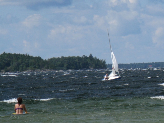 Photo: Boat in Trouble