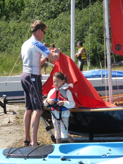 Photo: Tianna and Greg Get Ready