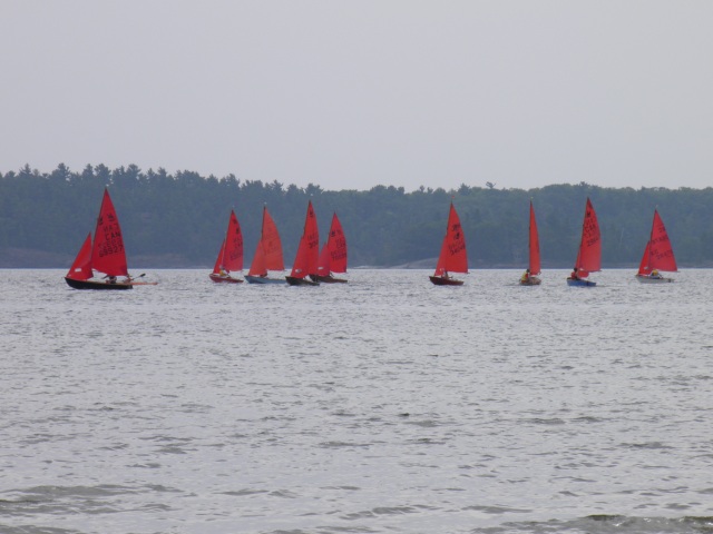 Photo: The Fleet Sets Off Around Cousin's Island