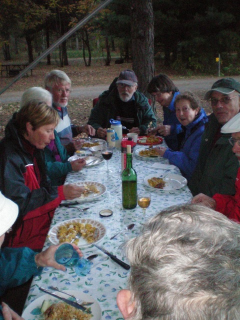 Photo: A Pleasant Dinner Outside