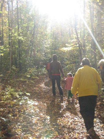 Photo: Hitting the Twin Points Trail