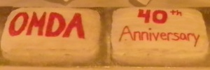 Photo: 40th Anniversery Cake