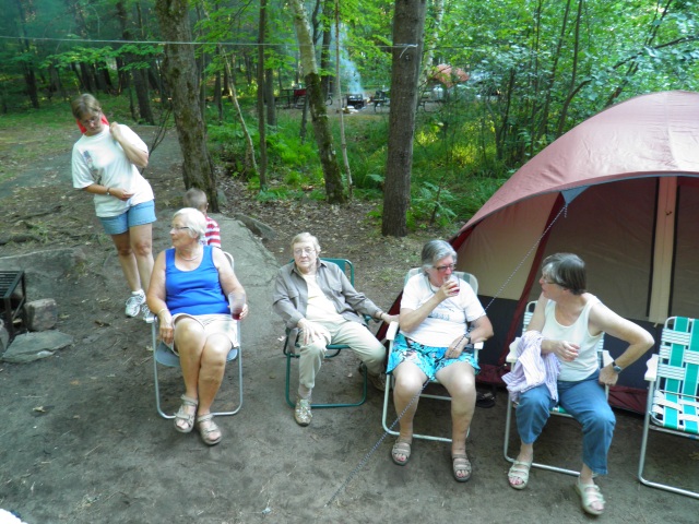 Photo: Marika, Ineke, Mary-Ann, Paulette and Margaret