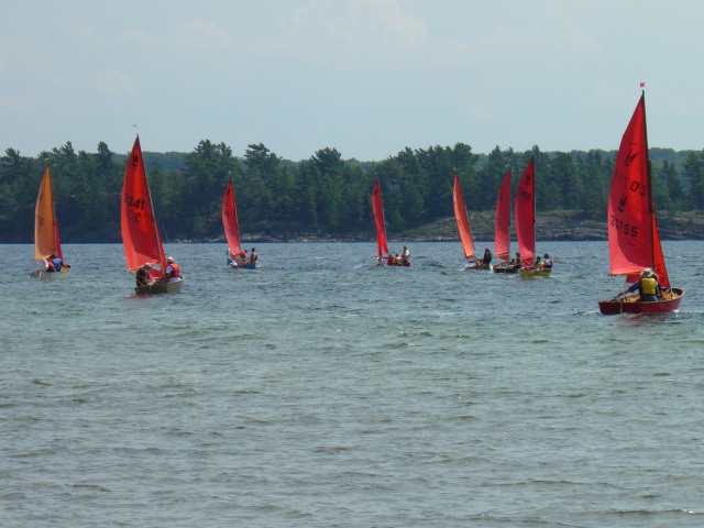 Photo: The Fleet Heads Towards Granite Saddle