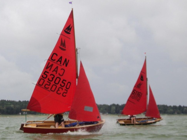 Photo: Marika and Steve Head Back to the Windward Mark