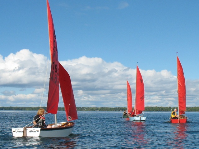 Photo: Heading to the First Mark