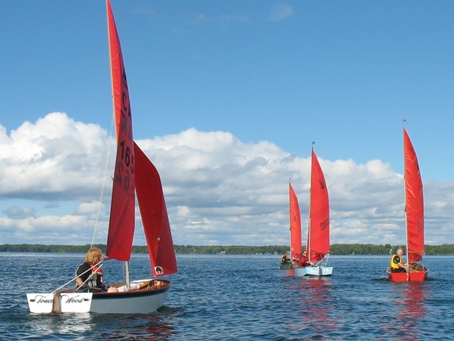 Photo: Heading to the First Mark