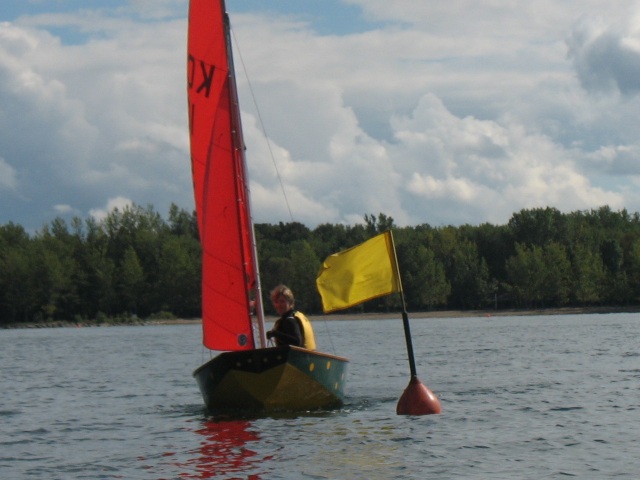 Photo: Marika Rounds the Leeward Mark