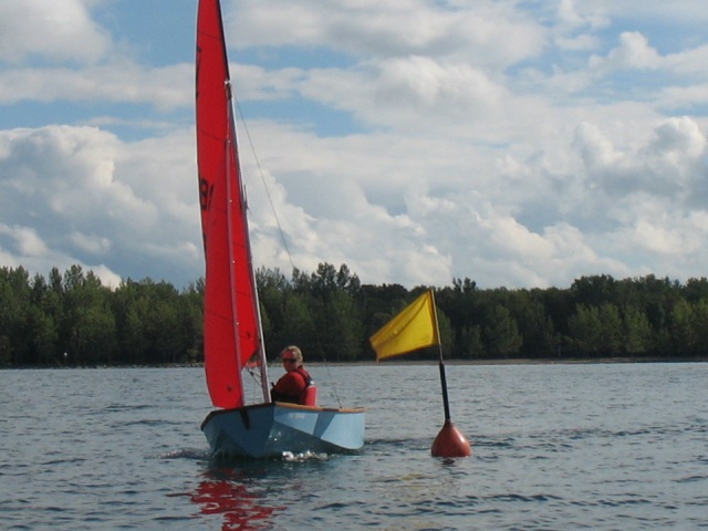 Photo: Shelley Rounds the Leeward Mark