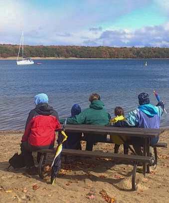 Photo: At the Day Use Beach Looking Out at Kilcoursie Bay