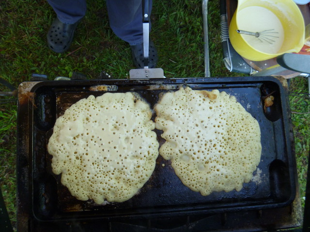 Photo: Pancakes on the Grill