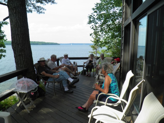 Photo: The View from the Hick's Cottage Balcony