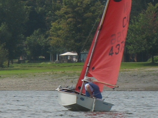 Photo: Aleid Heels the Boat