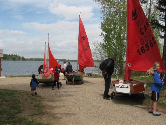 Photo: Lined Up on the Launch Ramp