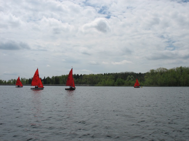 Photo: Steve is First Around the Windward Mark this Time