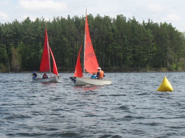 Photo: Erik and Kaiden Cross Just Ahead of Dawn and Caleb