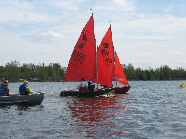 Photo: Marika and Shelley are in a Tight Race