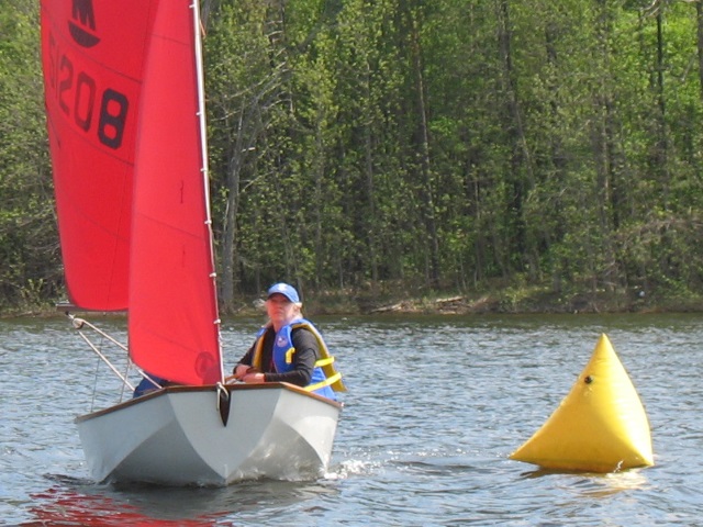 Photo: Dawn and Caleb are Close Behind