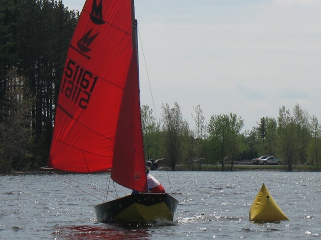 Photo: Marika Rounds the Leeward Mark